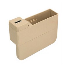 GOODITEM 차량용 USB충전 틈새 보관함 일반형 아이보리, 1개 자동차용품/인테리어 반품 최저가 7,560원