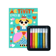 마이리틀타이거 액티비티스쿨 만들기 놀이 반짝이 풀, 혼합색상, 1개 완구/취미/역할놀이 반품 최저가 5,150원