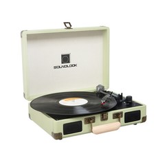 사운드룩 블루투스 가방형 LP 턴테이블, SLT-100BT, 올리브그린 가전디지털/음향기기 반품 최저가 50,320원