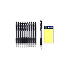 동아 P노크 펜 0.5mm 12p + 투코비 스티키 메모패드 노랑 세트, 검정, 1세트 문구/오피스/학용품/수업준비 반품 최저가 23,180원