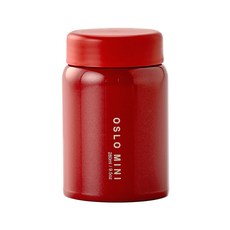 오슬로 미니 푸드자, 레드, 280ml, 1개 주방용품/보온/보냉용품 반품 최저가 11,100원