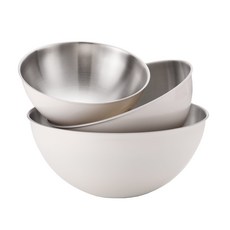 에델코첸 컬러 스텐 믹싱볼 3종 세트, 바닐라크림, 1개 주방용품/주방조리도구 반품 최저가 24,890원