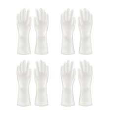 MAME 라텍스 반투명고무장갑 L, 4세트, 대(L) 생활용품/주방수납/잡화 반품 최저가 4,190원