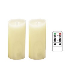 LED 양초 무드등 15cm 2p + 리모컨 세트, 화이트 출산/유아동/수유용품 반품 최저가 8,060원