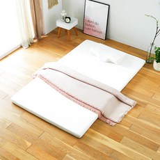 라꾸라꾸 메모리폼 토퍼 매트리스 CBK-1150, 화이트, 7cm 홈인테리어/FW 침구샵 반품 최저가 115,000원