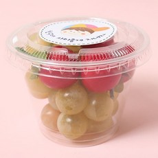 투명 머핀컵 평면뚜껑 세트 9 x 7cm, 20개, 1세트 주방용품/일회용품/종이컵 반품 최저가 6,270원