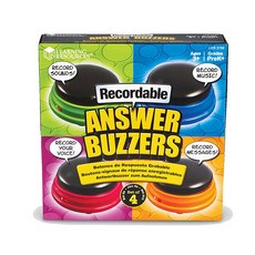 [러닝리소스] 23769 녹음하는 정답 버저(4개), 혼합, 1개 완구_취미/보드게임 반품 최저가 42,560원