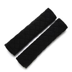 마켓에이 벨벳스퀘어 차량용 안전벨트 커버쿠션, 블랙, 2개 자동차용품/인테리어 반품 최저가 6,850원