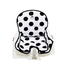 부스터시트커버, 블랙도트 출산/유아동/이유용품/유아식기 반품 최저가 15,550원