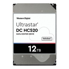 WD Ultrastar HDD DC HC520, 12TB 가전디지털/저장장치 반품 최저가 599,000원