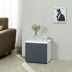 제우스가구 심플 미니 협탁, 화이트그레이, 1개 undefined/undefined 반품 최저가 16,780원