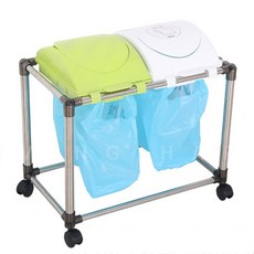 리빙해피 미니 스윙 분리수거함 2p, 혼합 색상, 1개 홈인테리어/청소/세탁용품 반품 최저가 14,770원