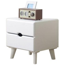 제이디퍼니처 고급 2단 서랍형 협탁, 화이트, 1개 undefined/undefined 반품 최저가 22,320원