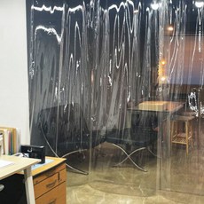 메종텍스타일 0.15T 커튼씽 고주파마감 방풍 방한 우레탄 비닐커튼 투명 홈인테리어/커튼/블라인드 반품 최저가 136,440원