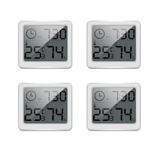 브루마 디지털 온습도계 BH-01, 화이트, 4개 undefined/undefined 반품 최저가 11,960원