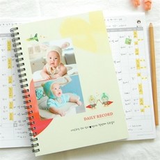 우주만큼 사랑해 쌍둥이 수유일지, 1개 문구/오피스/학용품/수업준비 반품 최저가 11,900원