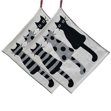 고리 핸드 주방타올 패턴캣츠 2p, 그레이, 1세트 주방용품/주방잡화 반품 최저가 7,050원