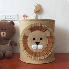 캐릭터 펠트 수납 바구니 L02, 타입2, 1개 생활용품/바구니/칸막이 반품 최저가 5,180원