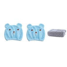 소프트 헤어 타월 SG25 2p + 세면타월 세트, 블루, 1세트 홈인테리어/수건/타월 반품 최저가 6,370원