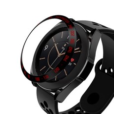 로랜텍 프리미엄 갤럭시워치3 베젤 스타일링, Black&Red-240 스포츠/레저/헬스/요가/댄스 반품 최저가 5,710원