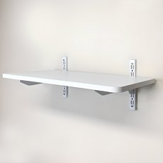 하드웰 철제 시스템 벽선반, 화이트, 1단 홈인테리어/가구 반품 최저가 19,990원