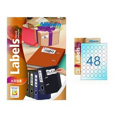 [올바른] 보호필름 -(원형48칸), 25매, AL448SF 문구/오피스/사무용품 전문관 반품 최저가 3,710원