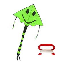 리젠스 스마일 가오리 웃는아이 연 + 얼레 그린 세트, 1세트 완구_취미/스포츠/야외완구 반품 최저가 11,860원