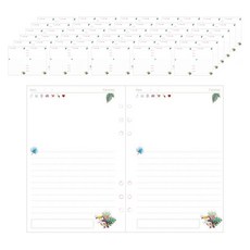 빅드림 꾸꾸까까 6공 다이어리 그림속지 라인노트 10p 문구/오피스/다이어리/플래너 반품 최저가 4,580원