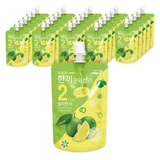 더존건강 더 조은 한끼곤약젤리 깔라만시, 150ml, 30개 식품/사과식초/땅콩버터 외 반품 최저가 18,310원