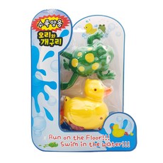 제이케이트레이딩 수륙양용 오리와 개구리 완구, 혼합 색상, 1개 완구/취미/로봇/작동완구 반품 최저가 4,620원