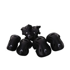 헤드 인라인 보호대 세트, 블랙 + 레드, 1세트 스포츠/레저/킥보드/스케이트 반품 최저가 17,440원