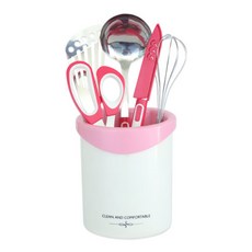 제니얼 핑크 엘라스 771 주방기구 6종 세트, 혼합색상, 1개 주방용품/주방조리도구 반품 최저가 32,480원