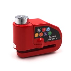 삼에스 진동감지 자전거 도난방지 자물쇠, 레드, 1개 스포츠_레저/자전거 반품 최저가 21,050원