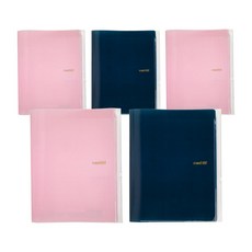 스튜디오에잇 포켓지퍼화일 5p세트, 핑크, 핑크, 핑크, 네이비, 네이비, 1세트 문구/오피스/학용품/수업준비 반품 최저가 11,240원