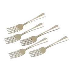 퀸센스 삼각 티타늄 중포크 5p, 1세트 주방용품/수저/커트러리 반품 최저가 9,420원