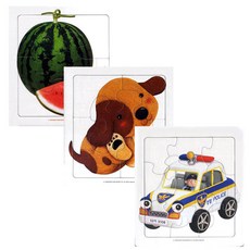 우리아이 첫퍼즐 3종 세트, 1세트, 12피스 완구/취미/퍼즐/큐브/피젯토이 반품 최저가 8,740원