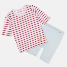 오가닉붐 아동용 통기성 스마일 에스티 칠부 내의 상하복 출산/유아동/출산준비물/선물 반품 최저가 10,920원