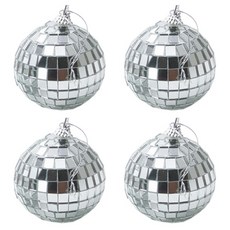 이모쿠비 미러볼 장식 인테리어 소품 4p 문구/오피스/파티/이벤트 반품 최저가 2,960원