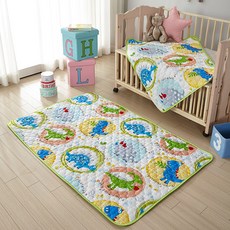 보드래 유아용 순면 누빔 방수패드, 헬로디노, 1개 출산/유아동/출산준비물/선물 반품 최저가 11,840원