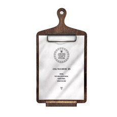 클립보드프로젝트 셰프 우드 클립보드 A5 + 전용 받침대 세트, 혼합색상, 1세트 문구/오피스/바인더/파일 반품 최저가 12,600원