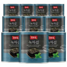 광천김 녹차김 캔김, 30g, 10개 식품/사과식초/땅콩버터 외 반품 최저가 42,300원