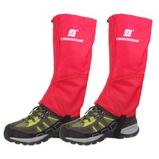 방수 모래 방지 하이킹 풋커버 RD_1900, 레드 스포츠/레저/등산/아웃도어 반품 최저가 11,040원