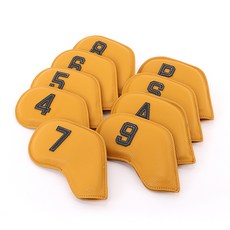 테크스킨 컬러 컬렉션 아이언커버 디자인 세트, 카멜, 9개 스포츠_레저/골프 반품 최저가 40,040원