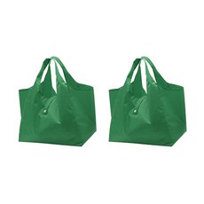 더플로우컴퍼니 안전하게 쌓기 좋은 넓은 바닥 접이식 장바구니, 그린, 2개 생활용품/생활잡화 반품 최저가 6,260원