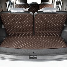 카프트 티구안 올스페이스 트렁크매트 프리미엄 퀄팅 7인승 분리형, 브라운, 브라운 자동차용품/인테리어 반품 최저가 78,000원