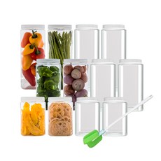 실리쿡 냉동실문 수납 사각용기 기본세트, 13개입, 1개 주방용품/특수저장용기 반품 최저가 18,300원