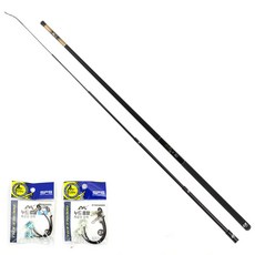 싸파 도도 스페셜 진 민물 낚시대 20칸 + 축광 누드 총알 2p, 블랙(낚시대),랜덤발송(총알) 스포츠/레저/낚시 반품 최저가 17,180원