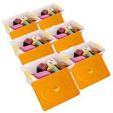 멀티 토이박스, 오렌지, 6개 출산/유아동/유아가구/인테리어 반품 최저가 13,270원