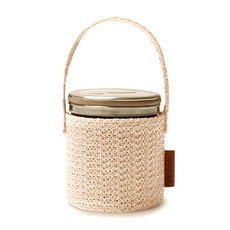 모슈 라탄 커버 for 모슈 푸드자, IVORY, 300ml 주방용품/보온/보냉용품 반품 최저가 6,290원