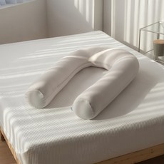 생활백서 쫀득 바디필로우 U자형, 아이보리 홈인테리어/FW 침구샵 반품 최저가 29,790원